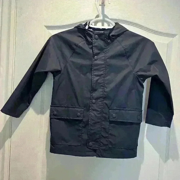Like New Toddler Jersey-Lined Raincoat  Size 6 - Picture 2 of 11